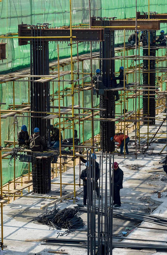 30萬噸年離子膜燒堿擴建項目建筑安裝工程